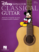 Disney Songs for Classical Guitar Guitar and Fretted sheet music cover